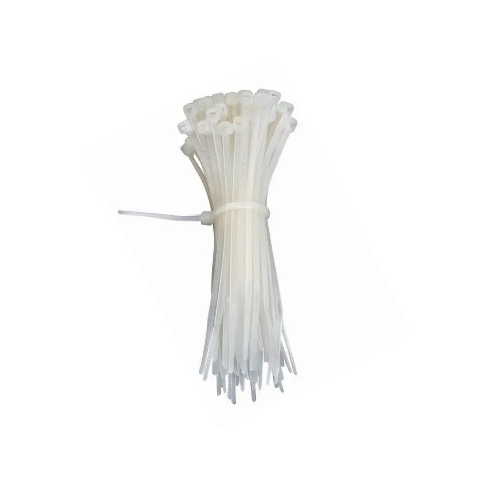 CINCHO PLASTICO 8" BLANCO O TRASPARENTE