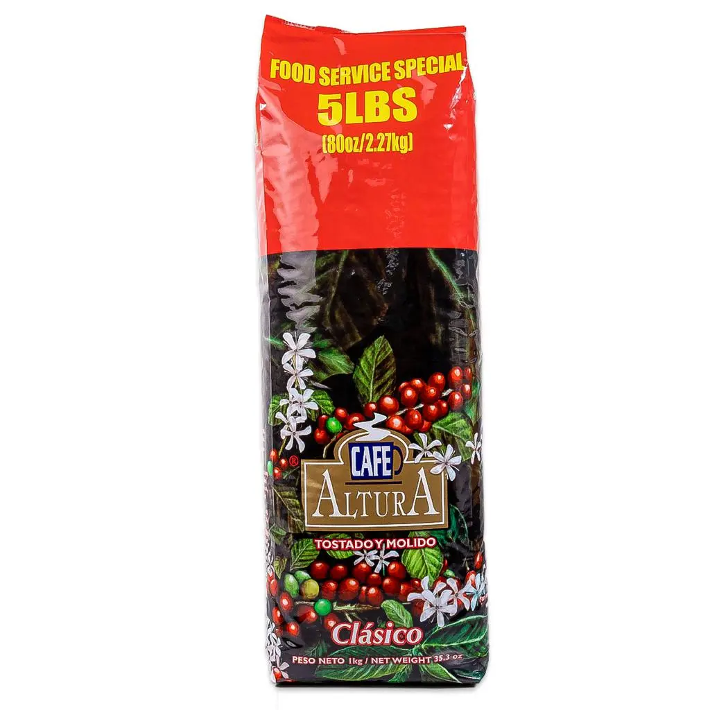 CAFÉ MOLIDO TOSTADO DE ALTURA 2,268 GRS (250088)