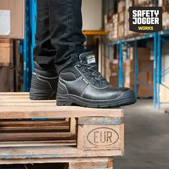 Bota Industrial BestBoy Metal Free Talla 40 color negro (PAR)