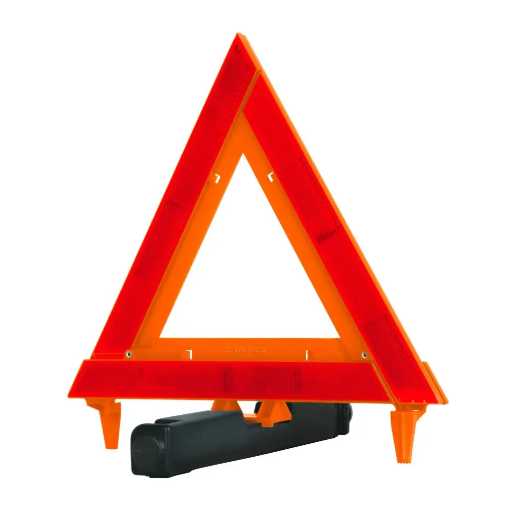 Triángulo de seguridad, de plástico, 29 cm 10943