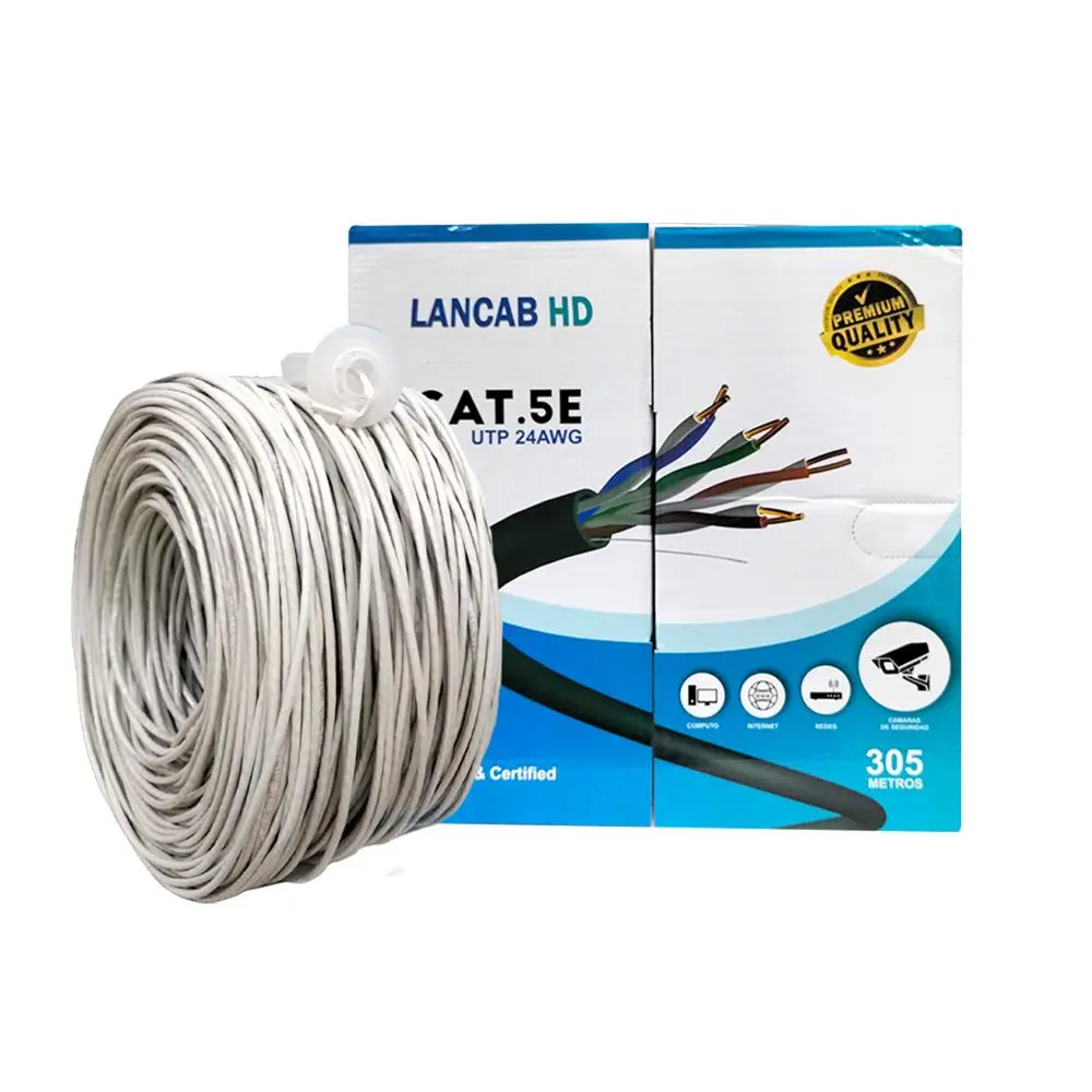 CABLE UTP CATEGORIA 5 INTERIOR (CAJA 305M)