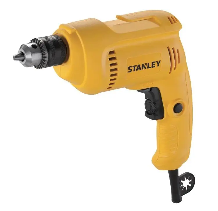 BARRENO/ TALADRO, 3/8 PULGADAS , METAL  Y MADERA 550 WATTS. MARCA STANLEY
