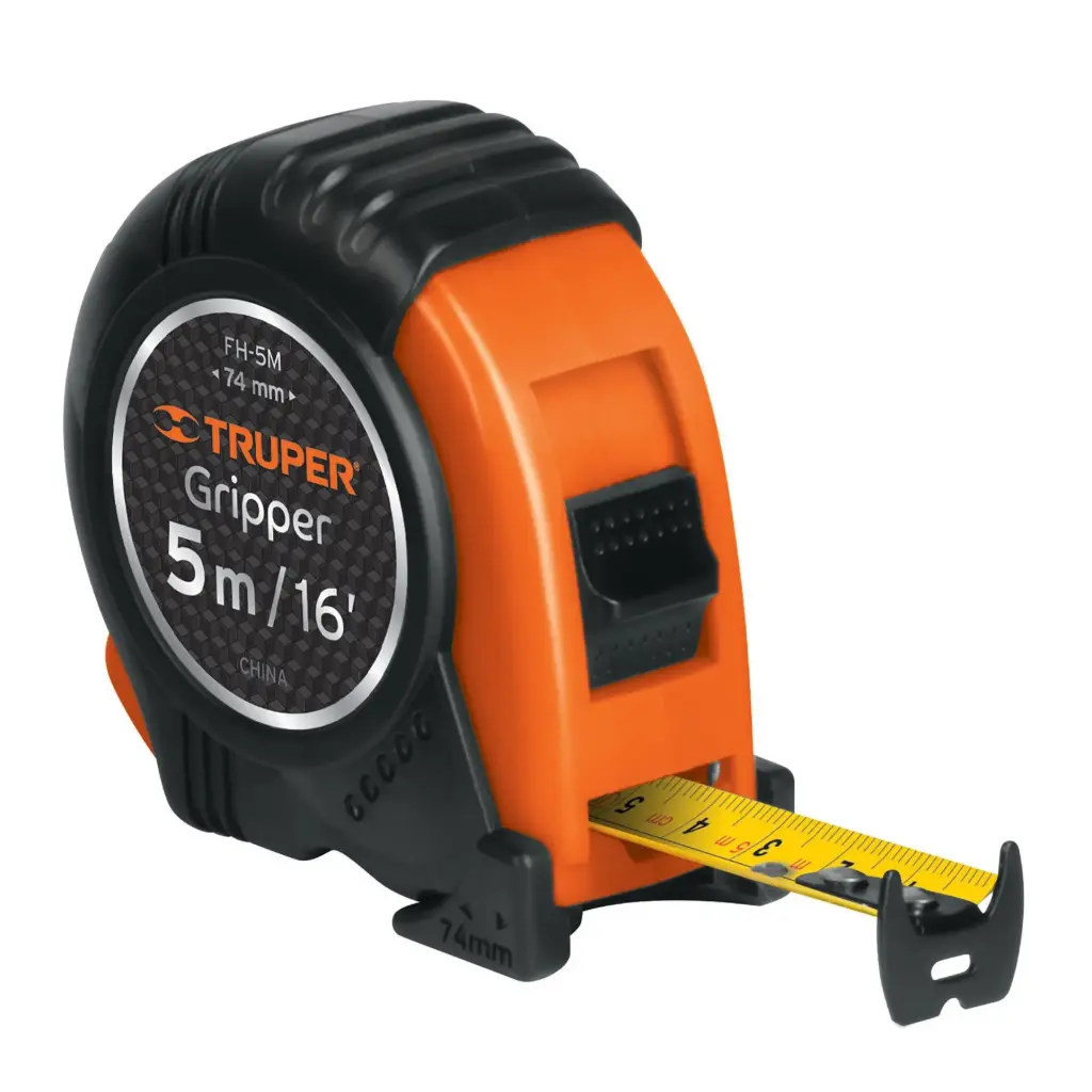 Flexometro Gripper contra impacto 5m 1457814