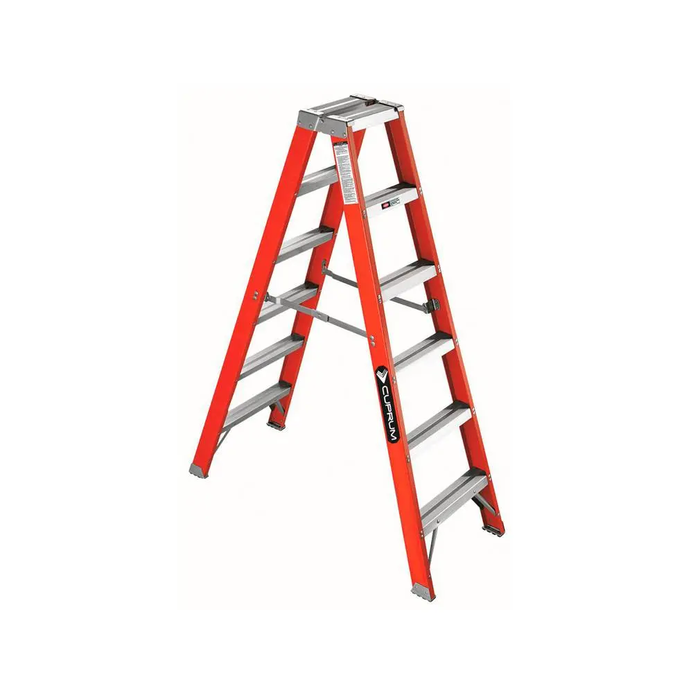 ESCALERA FIBRA DE VIDRIO  2 BANDAS  MARCA CUPRUM
