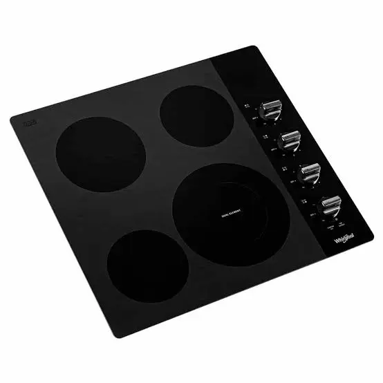 COOKTOP ELECTRICO DE 24" DE 4 HORNILLAS  MARCA  WHIRPOOL