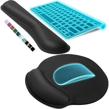ALMOHADILLA PARA TECLADO ESPUMA Y GEL