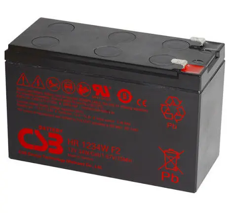 BATERIA HR 1234W 12V 34W