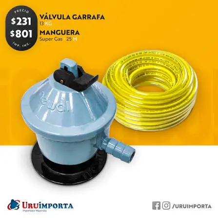 COMBO 10 VALVULA DE GAS K-4 + 1 TEFLON ROLLO