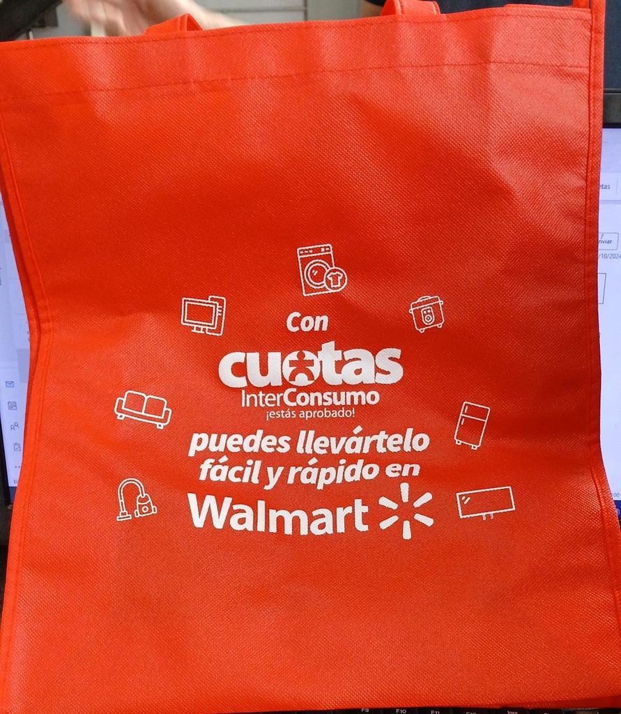 BOLSA ECOLOGICA WALMART E INTERCONSUMO