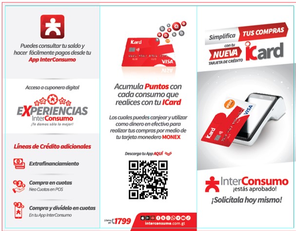 TRIFOLIAR SIMPLIFICA TUS COMPRAS ICARD INTERCONSUMO