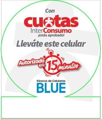 TAG INTERCONSUMO BLUE UNIDAD