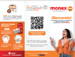 TRIFOLIAR MONEX PAQUETE DE 500