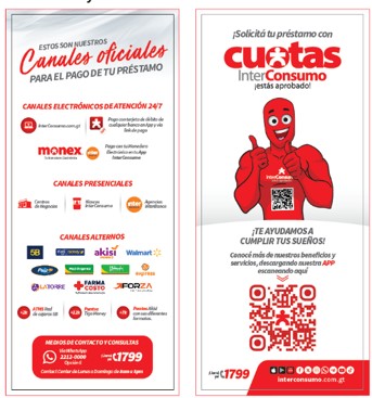 Unifoliares "Puntos de Pago" Interconsumo - 2025