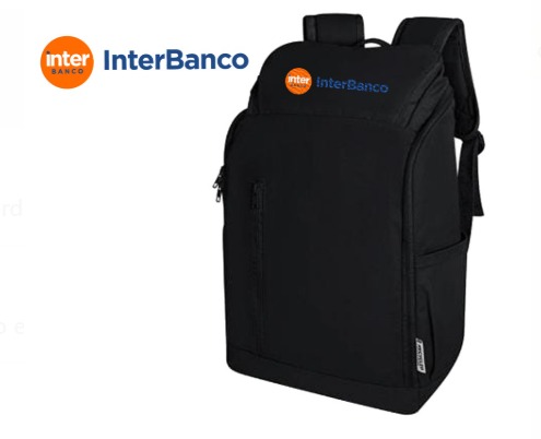Mochila ecológica de algodón reciclado - INTERBANCO
