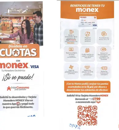 UNIFOLIAR CUOTAS MONEX UNIDAD