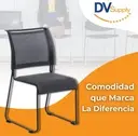 SILLA SIN BRAZOS NEGRA