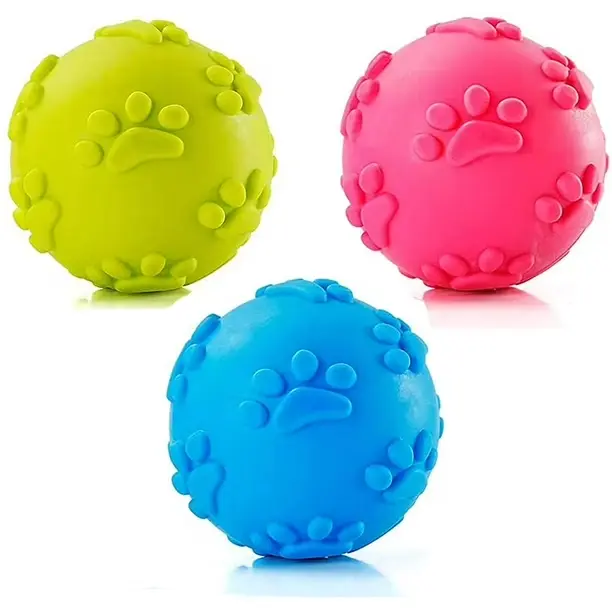 JUGUETES PARA MASCOTAS PELOTA PLASTICA