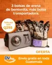 MALETA PEQUEÑA CON DOMO + TRIPACK ARENA PARA GATO GRATIS