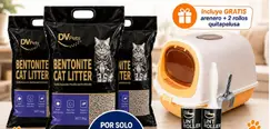TRIPACK ARENA PARA GATO + ARENERO GRATIS