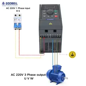 INVERSOR CORIENTE 220V 1 FA380V3F