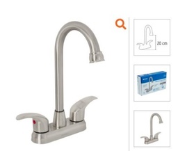 [2476] MEZCLADROA SATIN 4" PARA LAVAMANOS  45622